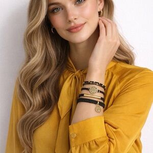 Bracelet/Hair Tie Set, 5 piece NEW